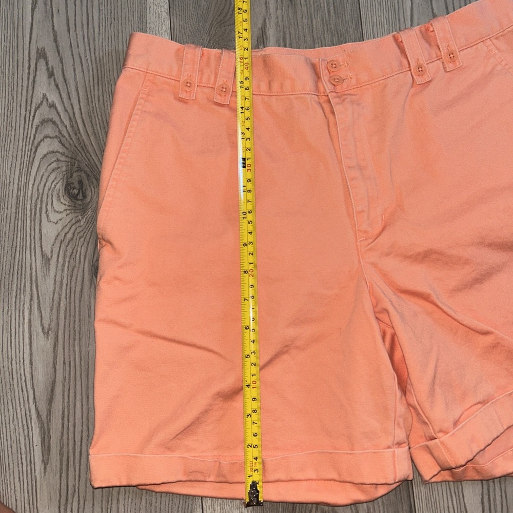Lauren Ralph Lauren Women's Chino Shorts Orange Size 8 Used - Picture 6 of 9